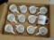 BOX LOT OF MUGS; BOX LOT CONTAINING 36 BRAND NEW WHITE MANAKIN INSURANCE CENTER MUGS.