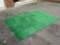 SECTION OF ASTROTURF CARPET; SECTION OF ASTROTURF ARTIFICIAL GRASS. MEDIUM PILE, WITH BLACK BACKING.