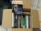 BOX LOT OF ASSORTED BOOKS; BOX LOT OF OVER 15 BOOKS INCLUDING TITLES SUCH AS 