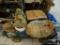 LOT OF ASSORTED ITEMS; THIS LOT IS LOCATED INSIDE THE GREEN CART AND INCLUDES: OLD BAGS OF HARD