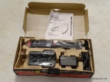 CRAFTSMAN CORDLESS SCREWDRIVER; IS IN THE ORIGINAL BOX AND HAS A CAPACITY OF 2.4 V. MODEL 911181