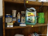 SHELF LOT; INCLUDES BUG WASH, TEAK OIL, CETOL, SPECTRALOCK, AND MORE!