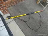 TELESCOPIC PRESSURE WASHING GUN; YELLOW AND BLACK GENERAL PUMP GIRAFFE TELESCOPING WAND WITH