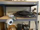 LOT OF INDUSTRIAL HEAVY DUTY CORDS; 125V/250V PLUG IN.