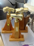 LOT OF (3) VINTAGE CAR TROPHIES; MADE BY POLDON TROPHY OUT OF HUNTINGTON VA. WOODEN BASED TROPHIES