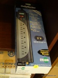 SYCOM SAFE/SERIES SURGE BAR; SEVEN PLUGIN SPOTS, APPEARS TO BE BRAND NEW IN THE BOX.