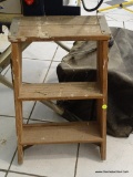 WERNER STEP LADDER; WERNER 3 FT STEP LADDER. GREAT FOR REACHING CABINETS IN THE SHOP AND MORE!