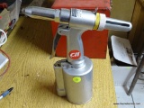 RIVET GUN; PNEUMATIC AIR RIVETING GUN. MADE BY CAMPBELL HAUSFELD HAS NOT BEEN TESTED.