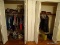 (MBR) CLOSET LOT; INCLUDES LADIES CLOTHING, POCKET BOOKS, LADIES SHOES, AND MORE!