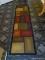 (FOY) GEOMETRIC PATTERN RUG; IS IN HUES OF BROWN, RED, AND BEIGE. MEASURES 1 FT 10 IN X 6 FT 9 IN