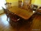 (DR) DINING TABLE AND CHAIRS; PINE EARLY AMERICAN DINING TABLE AND 6 CHAIRS. ( MATCHES 7) TABLE HAS