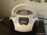 (BR1) PORTABLE STEREO; HAS AM/FM RADIO/CD PLAYER AND STEREO SOUND CAPABILITIES. HAS NOT BEEN TESTED.