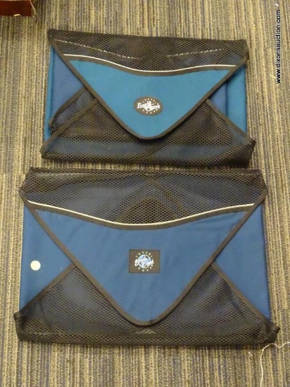 EAGLE CREEK TRAVEL GEAR;SET OF 3 BLACK AND TEAL EAGLE CREEK TRAVEL GEAR PACK-IT ORIGINAL GARMENT