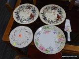 LOT OF ASSORTED ITEMS; LOT INCLUDES AN ANDREA BY SADEK CAKE KNIFE AND MATCHING PLATE, A PFALTZGRAFF