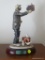 (OFFICE) CLOWN FIGURE; EMMETT KELLY LIMITED EDITION PORCELAIN CLOWN FIGURE- WATCH THE BIRDIE ON