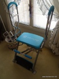 (MBED) PILATES PRO CHAIR BY LIFE'S A BEACH INC. COMES WITH CD AND INSTRUCTION MANUAL.