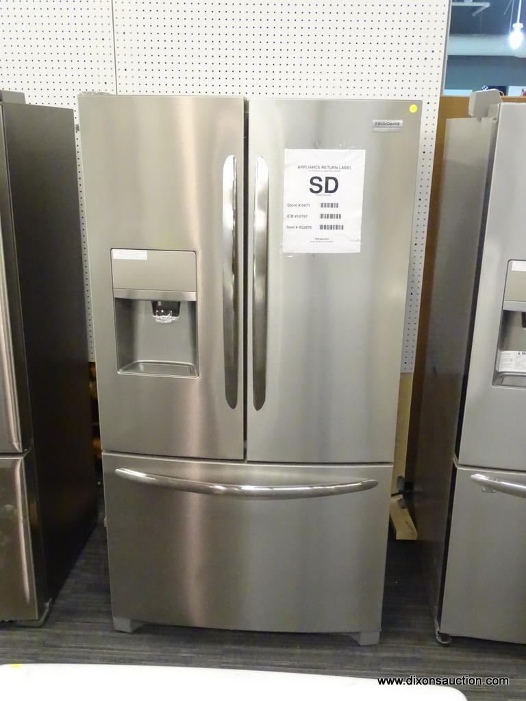 Frigidaire Gallery 26 8 Cu Ft 3 Door Standard Depth French Door