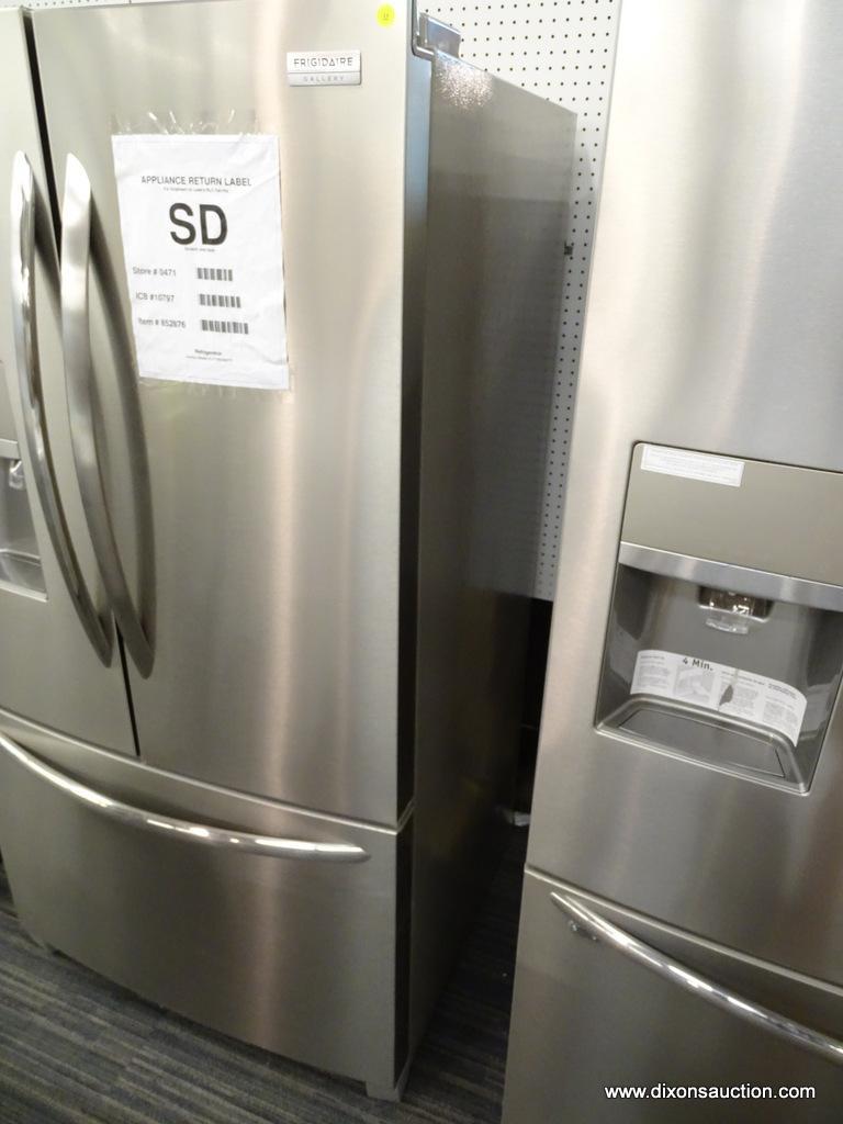 Frigidaire Gallery 26 8 Cu Ft 3 Door Standard Depth French Door