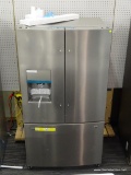 Frigidaire 21.7-cu ft 3-Door Counter-Depth French Door Refrigerator with Ice Maker