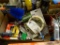 TRAY LOT OF ASSORTED ITEMS; LOT INCLUDES NO-SEEP NO 1 WAX TOILET BOWL GASKET, CLOTHES DRYER HOSE