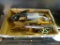 TOOLS, TRAY LOT OF YARD TOOLS-