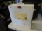 METAL BOX; METAL HANGING FIRST AID BOX- NO CONTENTS- HAS SHELVING- 15 IN X 6 IN 17 IN