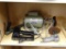 TOOL LOT; LOT INCLUDES- SEARS PNEUMATIC SANDER, ELECTRIC STAPLE GUN, FILE, HOWARD SINGLE PHASE