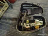 CRAFTSMAN GAS CHAINSAW; BLACK AND TAN CRAFTSMAN GAS POWERED 36CC 16 IN CHAINSAW. COMES IN HEAVY DUTY