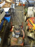LAWNMOWER; CRAFTSMAN 21 IN GEAR DRIVEN GAS POWERED LAWN MOWER WITH HONDA 5.5 ENGINE- MISSING BAG-