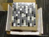 TILE LOT; BOX OF MISCELL. TILE PIECES