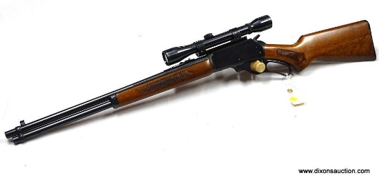 GLENFIELD MODEL 30A MADE BY MARLIN (JM STAMPED BARREL) 30-30 LEVER ACTION RIFLE. HAS WEAVER MARKSMAN