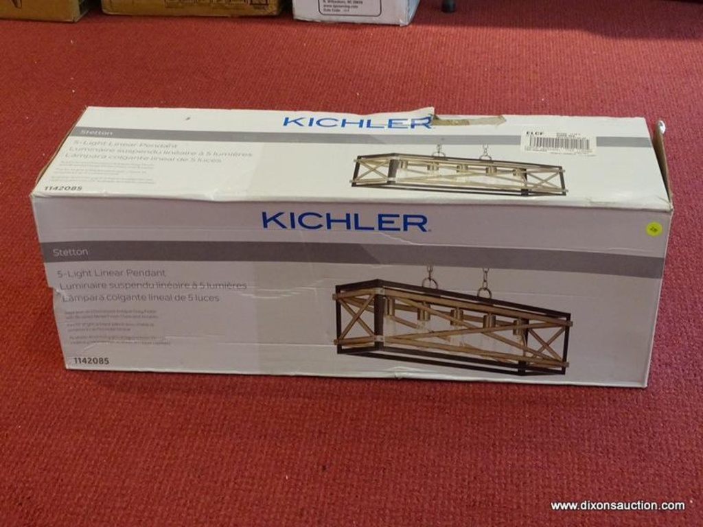 KICHLER LINEAR PENDANT LIGHT; ANVIL 