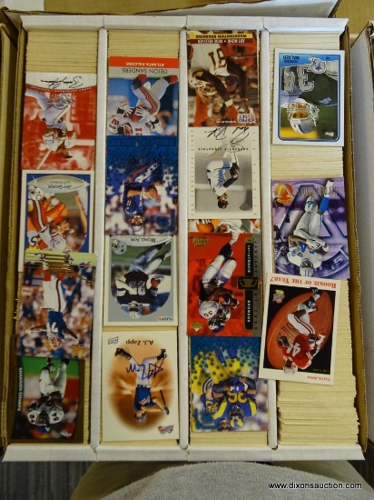 BOX OF UNRESEARCHED MINOR LEAGUE BASEBALL CARDS; BOX OF 3,200 UNRESEARCHED MINOR LEAGUE BASEBALL