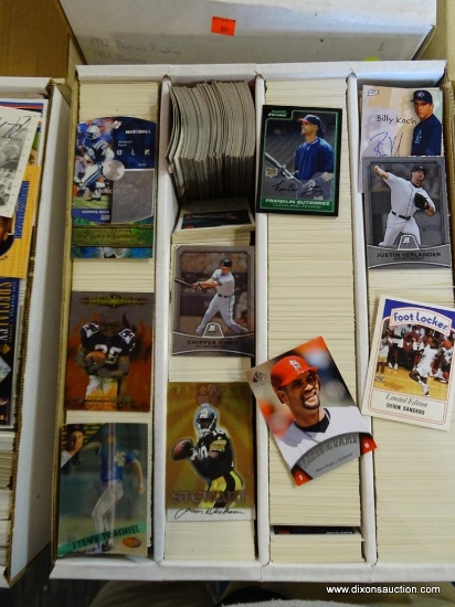 BOX OF UNRESEARCHED BASEBALL CARDS; BOX OF 3,200 UNRESEARCHED 19992 DONRUSS ROOKIES, 1993 DONRUSS,