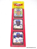 1987 DONRUSS CARDS; DONRUSS BASEBALL 1987 PUZZLE AND CARDS FEATURING: ROBERTO CLEMENTE PUZZLE.