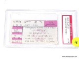 ERIC CLAPTON GRADED CONCERT TICKET; ERIC CLAPTON FLORIDA SUNCOAST DOME MAY 24, 1992 8:30PM CONCERT
