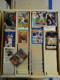 BOX OF UNRESEARCHED SCORE BASEBALL CARDS; BOX OF 3,200 UNRESEARCHED SCORE '88, '89, '90, AND '91