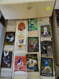 BOX OF UNRESEARCHED BASEBALL AND BASKETBALL CARDS; BOX OF 3,200 UNRESEARCHED BASEBALL AND BASKETBALL