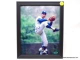 SANDY KOUFAX AUTOGRAPHED FRAME; SANDY KOUFAX AUTOGRAPHED FRAMED PHOTO. COMES IN BLACK FRAME AND