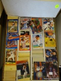 BOX OF UNRESEARCHED BASEBALL CARDS; BOX OF 3,200 UNRESEARCHED TOPPS, SCORE, FLEER, AND DONRUSS