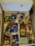 BOX OF UNRESEARCHED BASEBALL CARDS; BOX OF 3,200 UNRESEARCHED DONRUSS, TOPPS STADIUM CLUB, FLEER PRO