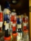 LOT OF SOLDIER NUTCRACKERS; 4 PIECE LOT OF NUTCRACKER WOOD KING CROWN RED, WHITE, AND BLUE SOLDIER