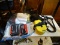 LOT OF ASSORTED BIKE ACCESSORIES; 5 PIECE LOT OF ASSORTED BIKE ACCESSORIES TO INCLUDE A BAG OF BIKE