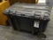 HUSKY UTILITY BOX CART; HUSKY 37 IN. MOBILE JOB BOX UTILITY CART BLACK. INCLUDE ROOFING NAILS, HOSES