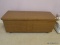 (BED1) CEDAR CHEST; LANE WALNUT MID CENTURY MODERN CEDAR CHEST- 48 IN X 17.5 IN X 19 IN- VERY GOOD