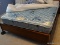 (BED2) MATTRESS AND BOX SPRING; CONTINENTAL MATTRESS, LADY OF DREAMS, FULL SIZE BOX SPRING AND