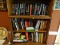 (LR) BOOK LOT; 3 SHELVES OF NOVELS AND OTHER BOOKS- INCLUDES NOVELS BY JOHN SANDFORD, ROBERT LUDLUM,