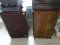 (UPBED) PR. OF SPEAKERS; PR. OF CRITERION WOOD GRAINED SPEAKERS- 14 IN X 14 IN X 24 IN