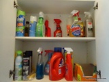 (LAUNDRY RM) CONTENTS OF CABINETS; CONTENTS INCLUDE- KITCHEN AND LAUNDRY SUPPLIES