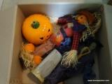 (UPBED) BOX LOT; BOX LOT OF HALLOWEEN DECORATIONS